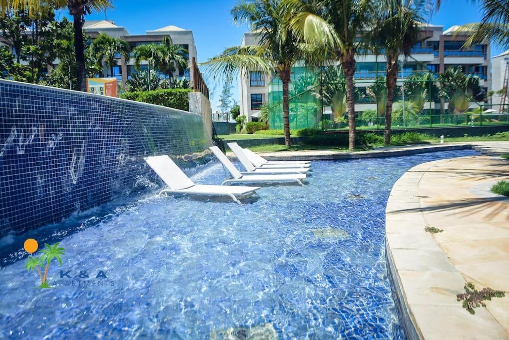 Cumbuco Wai Wai Apartamento Com Vista Para O Mar エクステリア 写真