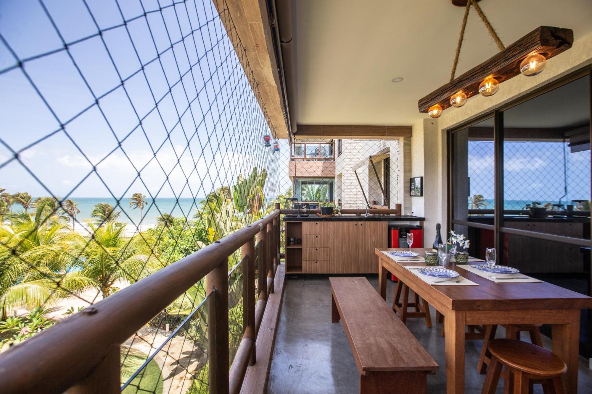 Cumbuco Wai Wai Apartamento Com Vista Para O Mar エクステリア 写真
